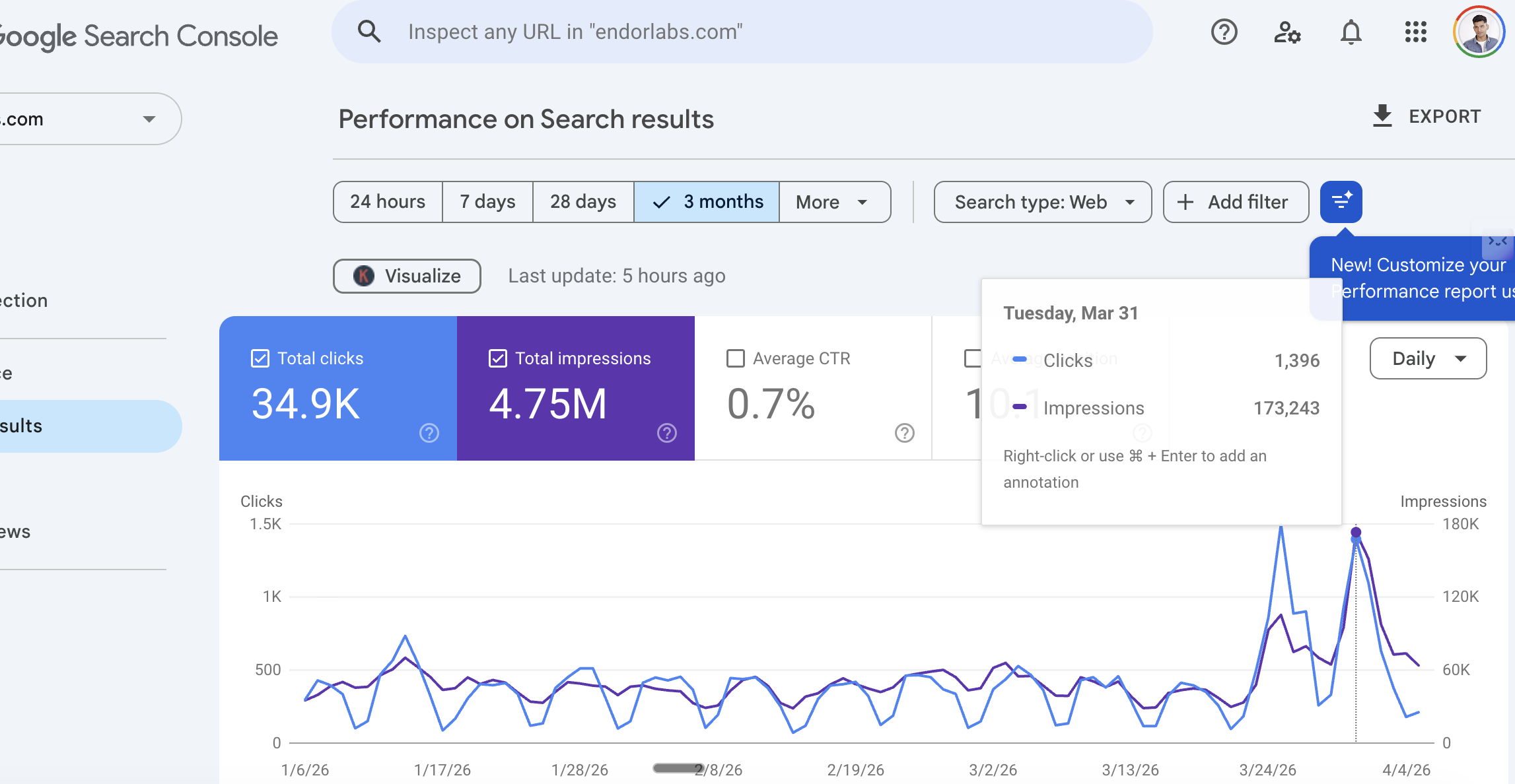 Endor Labs AEO competitive analysis — screenshot 1